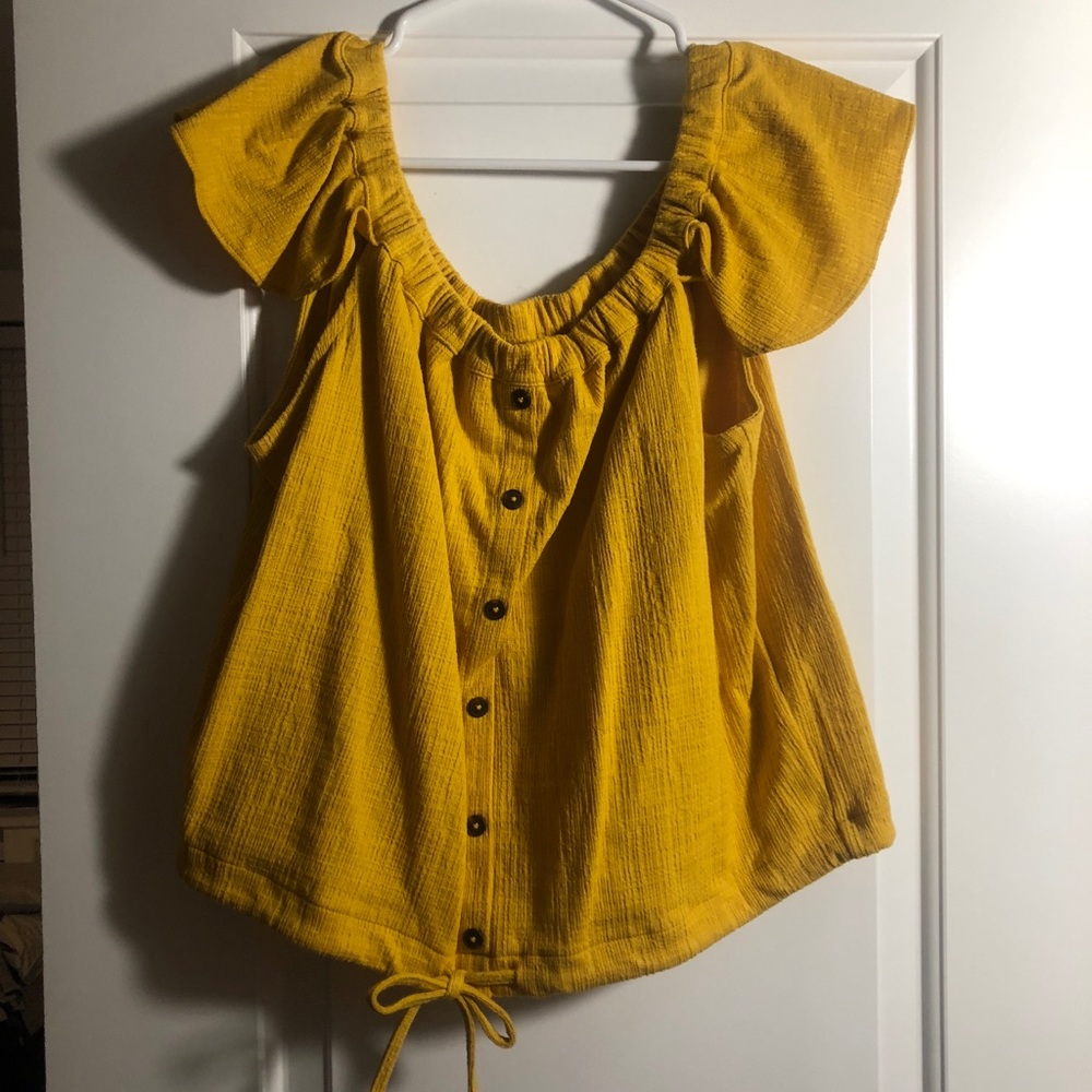 Madewell Off-the-Shoulder Top